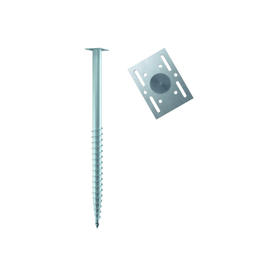 KSFF Krinner HDG Flange Ground Screw